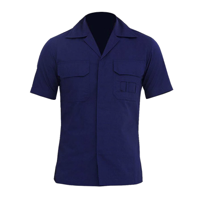 空軍天藍短袖工作衣