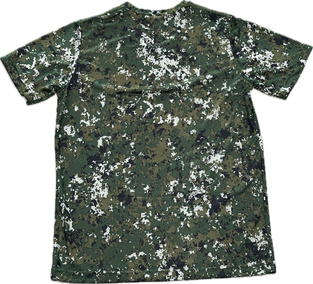 數位迷彩短袖圓領衫