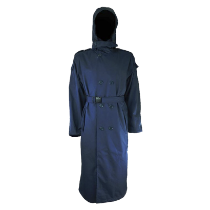 空軍天藍大衣式雨衣