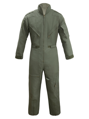 空軍飛行防火連身工作服 綠