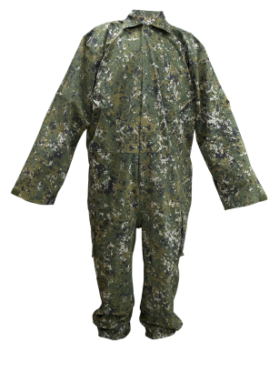 數位迷彩連身工作服