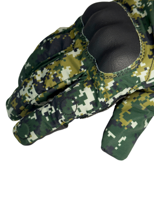 數位迷彩防護保暖手套