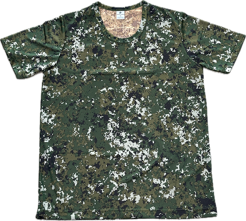 數位迷彩短袖圓領衫