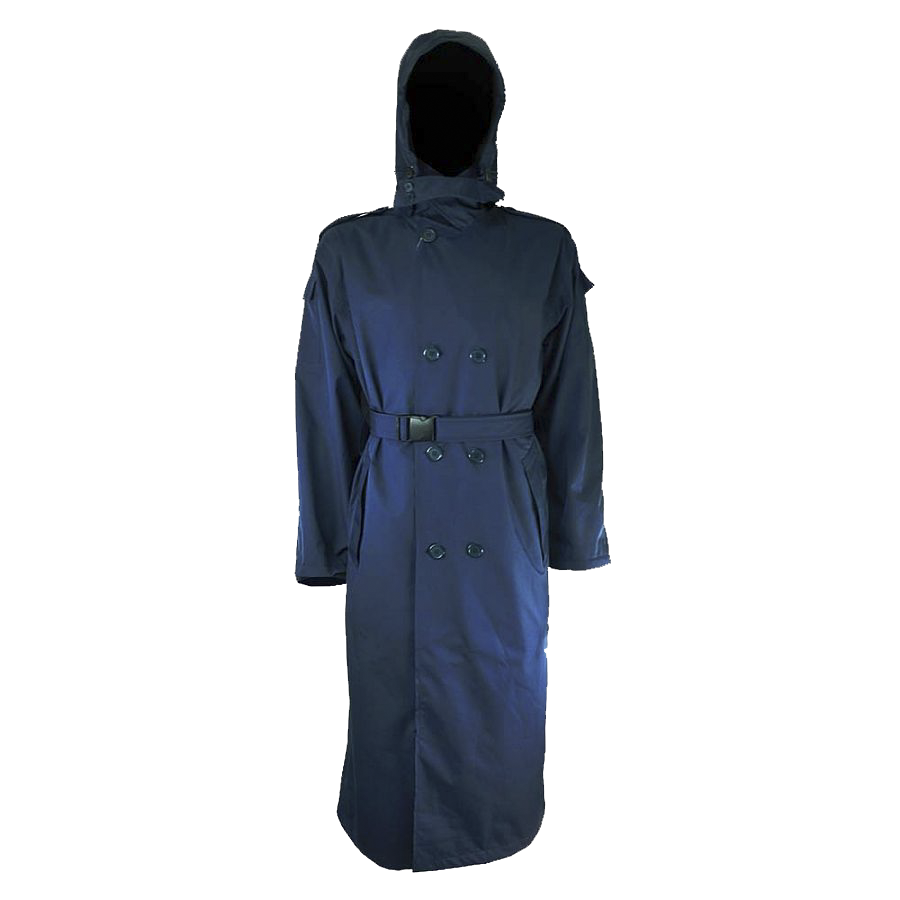 空軍天藍大衣式雨衣