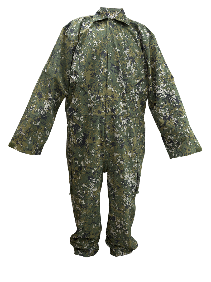 數位迷彩連身工作服